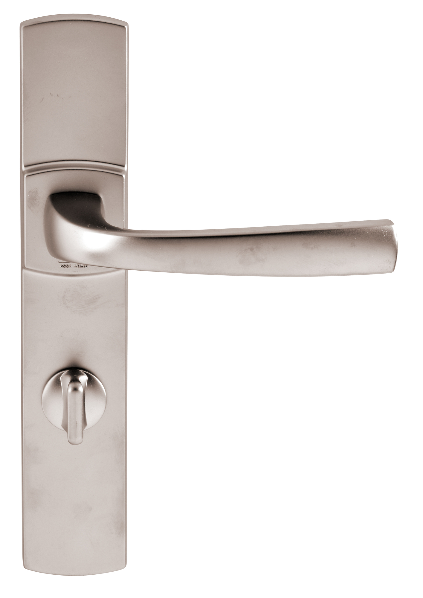 Ensemble sur grande plaque MUZE type condamnation finition platine - VACHETTE - 086427