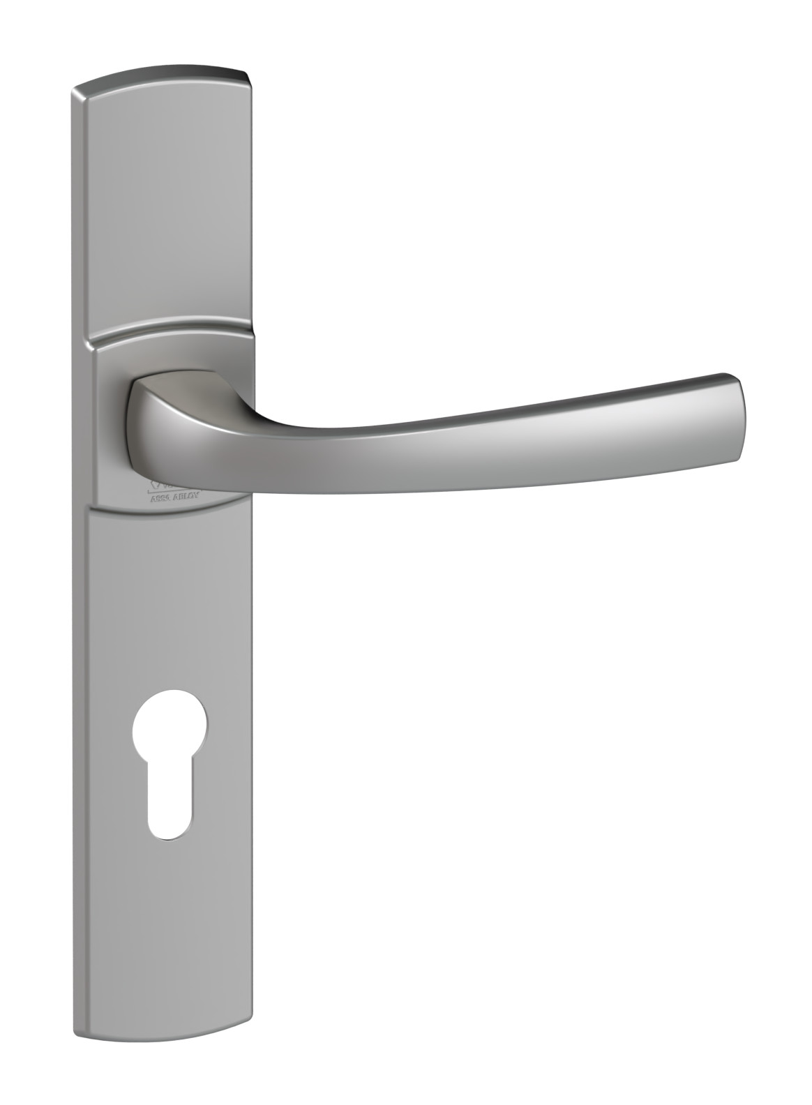 Ensemble sur grande plaque MUZE type clé I finition chromé velours - VACHETTE - 086444