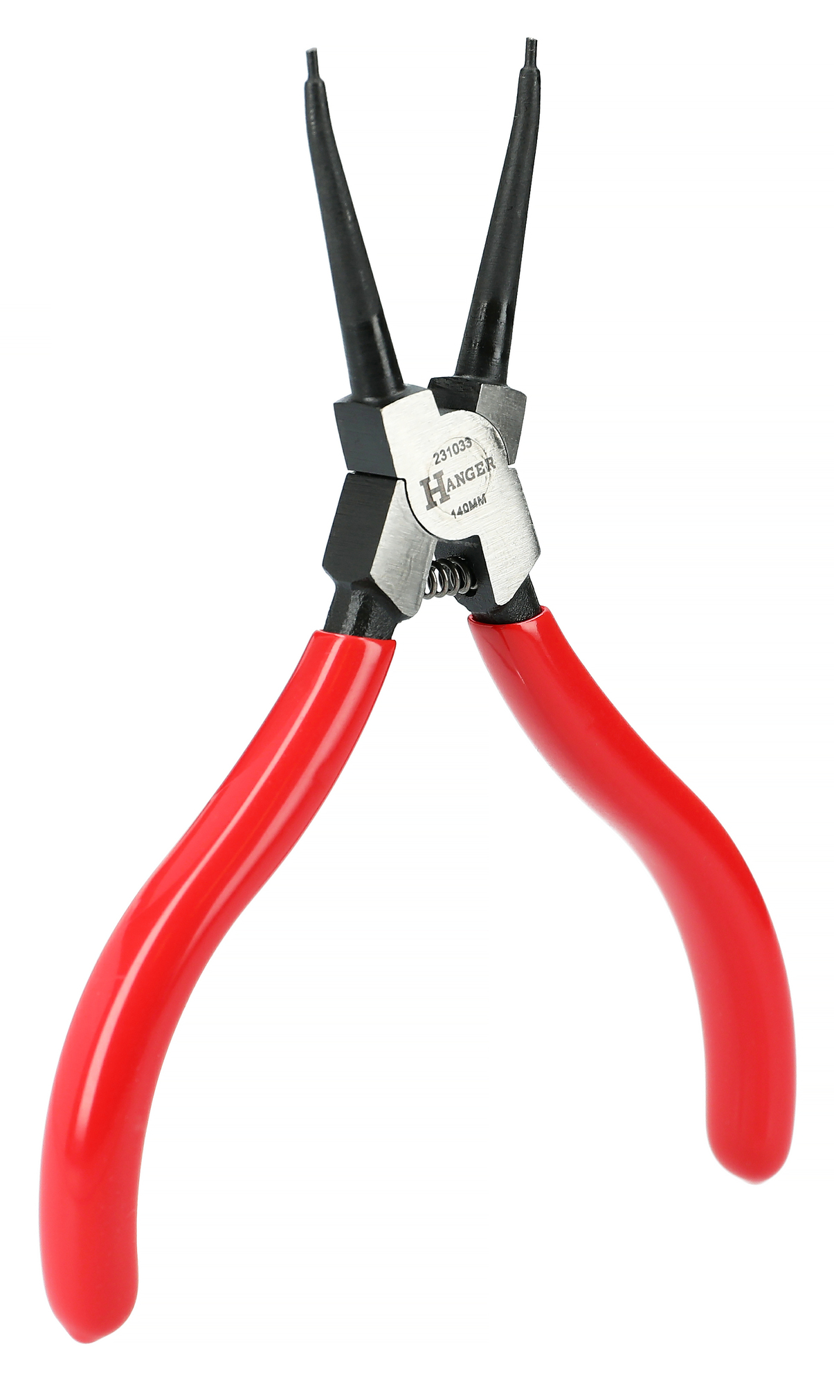 Pince pour circlips intérieurs bec droit 140mm - HANGER - 231033