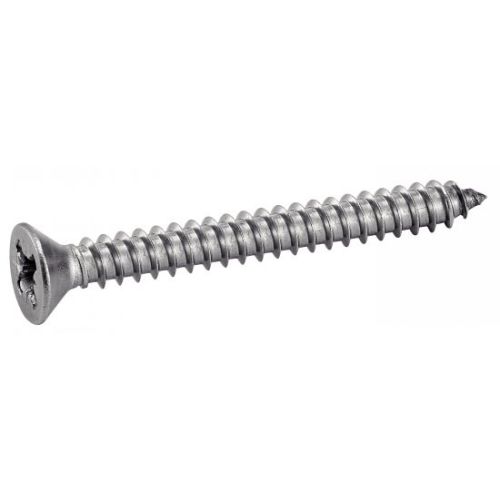 Vis à tôle tête fraisée pozidrive inox A2 DIN 7982 4,8X19 boîte de 200 - ACTON - 624084,8X19