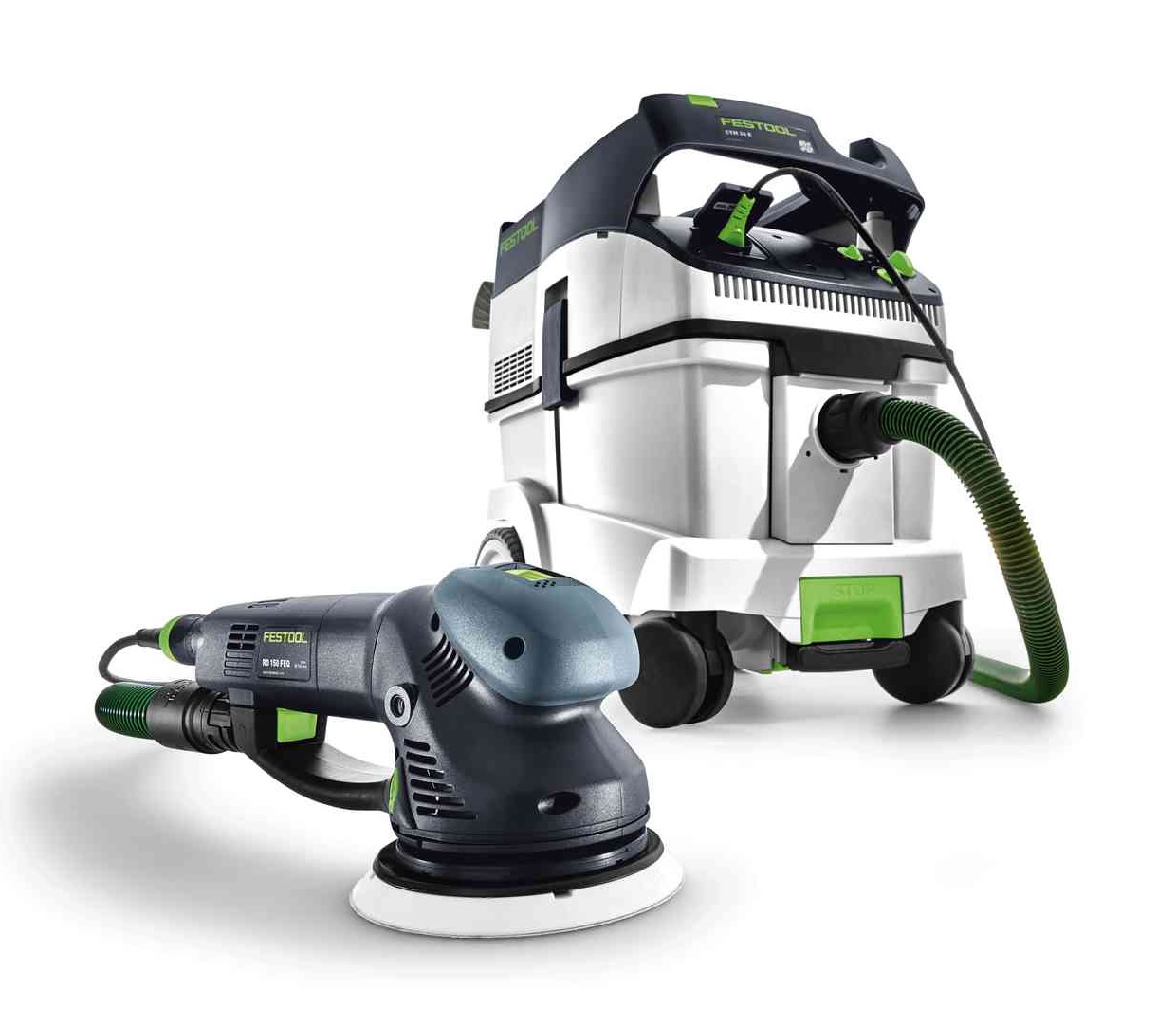 Aspirateur eau et poussières CLEANTEC CTL 36 E 350 350 - 1200W cuve 36l en boîte carton - FESTOOL - 574965