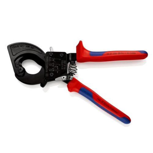 Coupe-câbles à cliquet cuivre et alu 240mm² - KNIPEX - 95 31 250