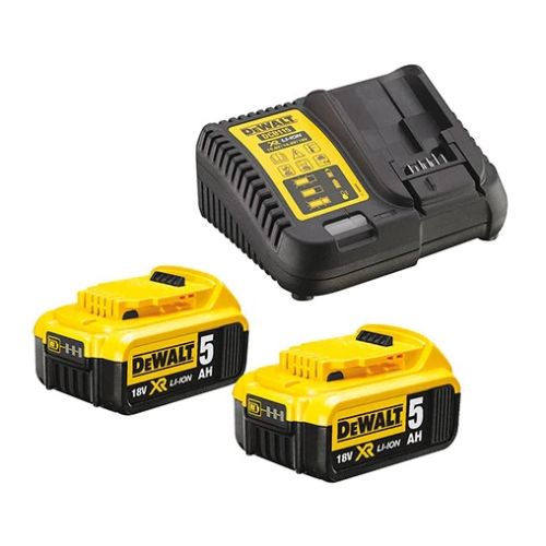 Scie circulaire DCS391NT 18 V + 2 batteries XR 4Ah+ chargeur + T-STAK - DEWALT - DCS391M2