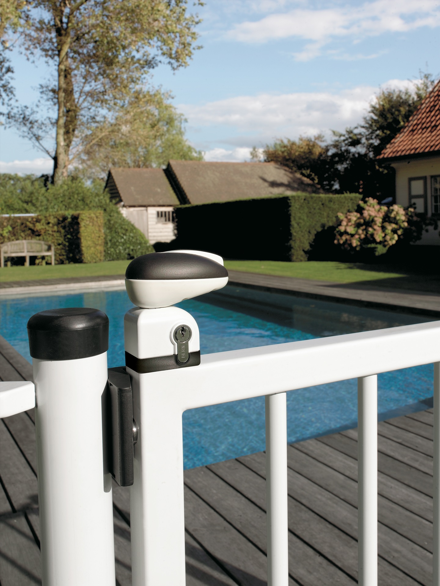 Serrure de piscine TWIST 40mm noir - LOCINOX - P00007884-9005