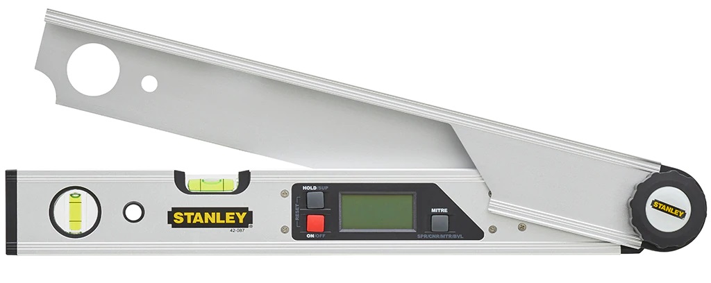 Niveau digital d'angle 0°/225° LCD 2 fioles 40cm - STANLEY - 0-42-087