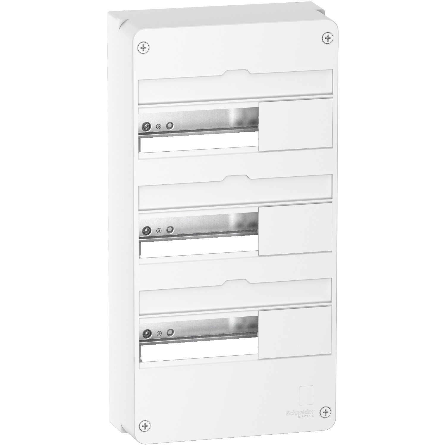 Coffret en saillie RESI9 blanc 3 rangées de 13 modules - SCHNEIDER ELECTRIC - R9H13403