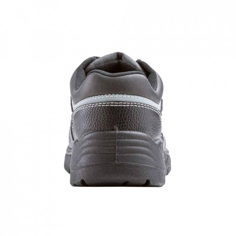 Chaussures de sécurité basses NACRITE S1P SRC en cuir fleur de buffle noir P38 - B0912-T38