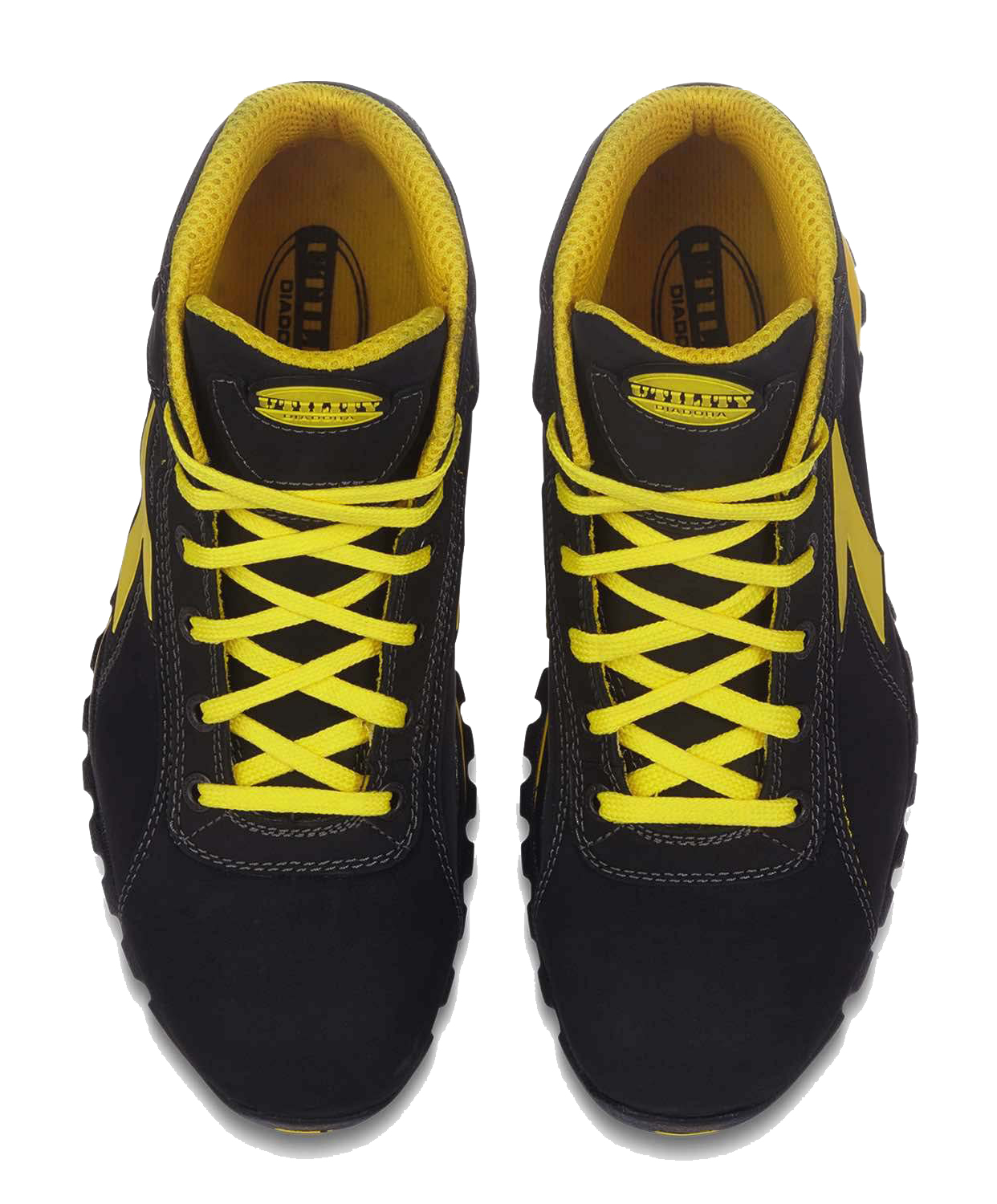 Chaussures de sécurité hautes GLOVE II HIGH S3 SRA HRO noir/jaune P43 - DIADORA SPA - 701.170234