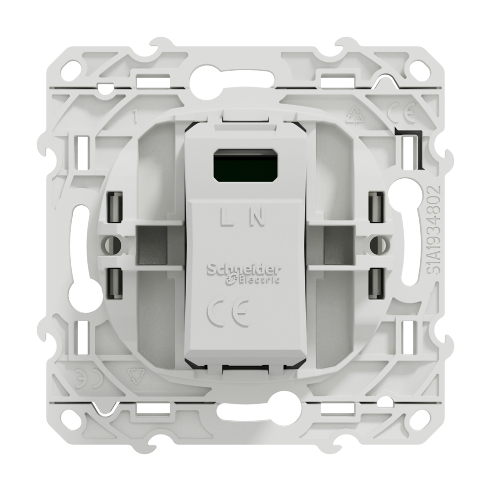 Prise alimentation USB ODACE 5V 1A - SCHNEIDER ELECTRIC - S520408