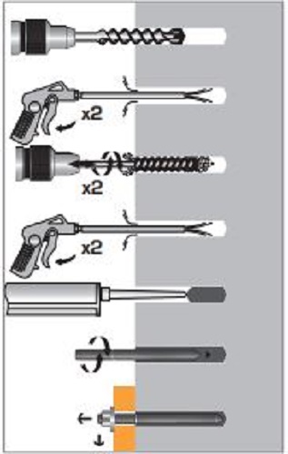 Kit de scellement ID-ALL M10 chauffe-eau - SPIT - 059506