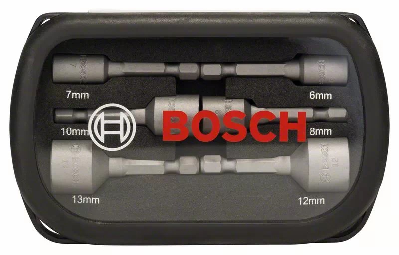 Coffret de 6 douilles 1/4 50mm - BOSCH - 2608551079