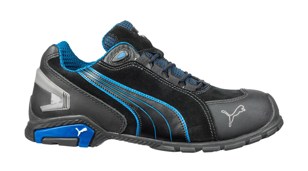 Baskets de sécurité basses RIO LOW S3 SRC noir/bleu P39 - PUMA - 642750-T.39