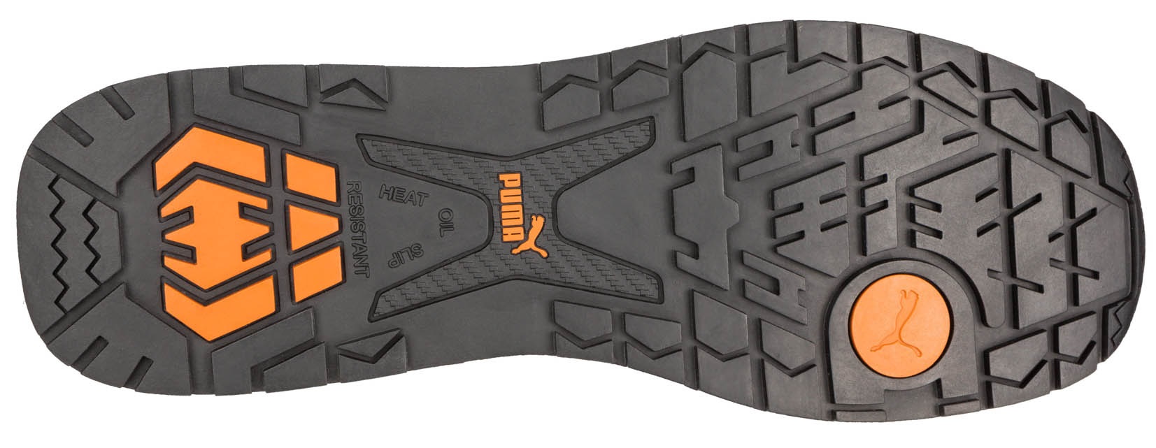 Baskets de sécurité basse CROSSTWIST LOW S3 HRO SRC bleu/orange P44 - PUMA - 643100-T.44