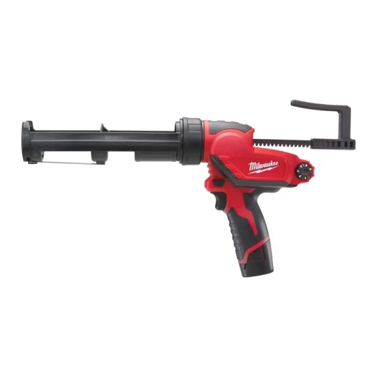 Pistolet à colle 12V M12 PCG 310C-201B 310ml + 1 batterie 2 Ah + chargeur en boite carton - MILWAUKEE TOOL - 4933441655