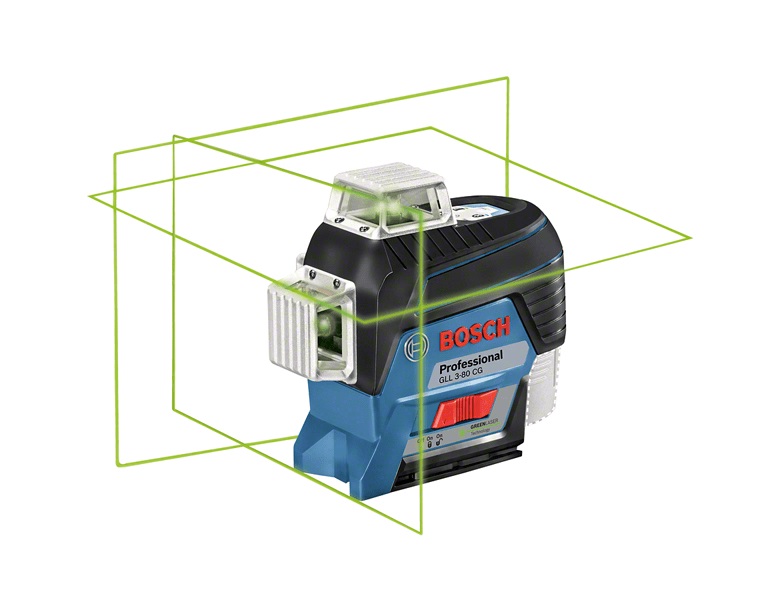 Laser ligne GLL 3-80 CG (sans batterie ni chargeur) en coffret L-BOXX - BOSCH - 0601063T03