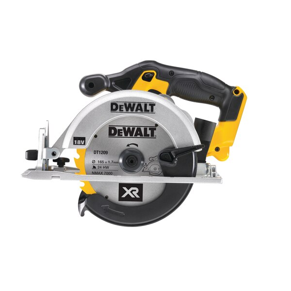 Scie circulaire XR 18V 165mm (sans batterie ni chargeur) en coffret TSTAK - DEWALT - DCS391NT