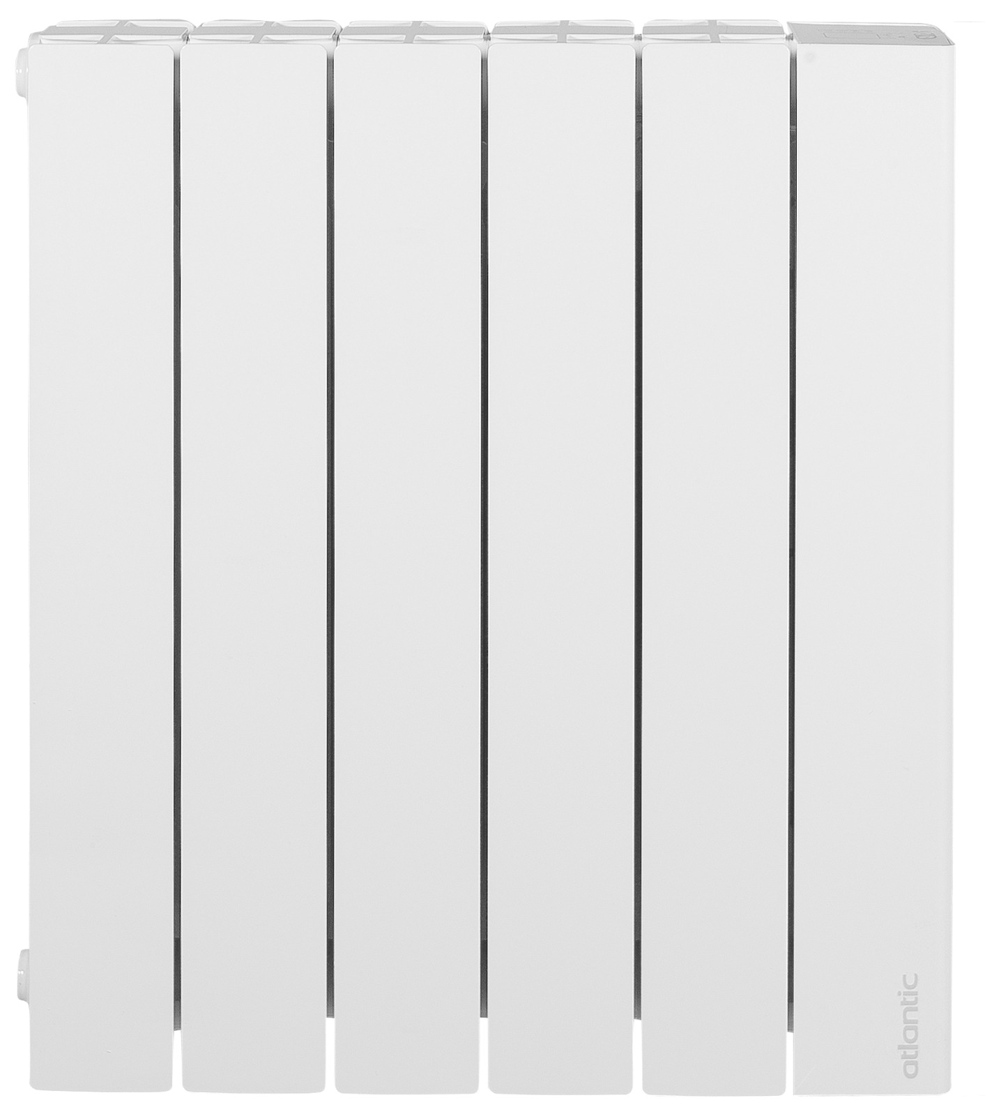 Radiateur électrique ACCESSIO digital horizontal 500W blanc - ATLANTIC - 524905