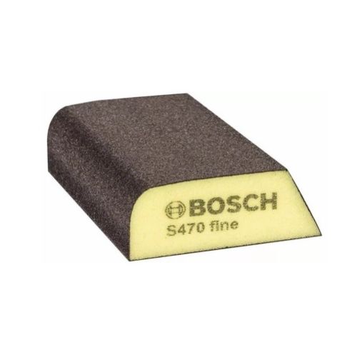 Eponge abrasive curvé fin 69x97x26mm - BOSCH - 2608608223