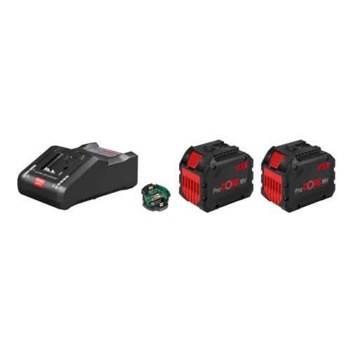 Pack de 2 batteries 18V Procore 12Ah + chargeur rapide - BOSCH - 1600A016GY