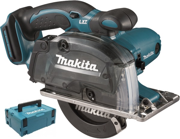 Scie circulaire à métaux 18V (sans batterie ni chargeur) en coffret Makpac 3 - MAKITA - DCS552ZJ