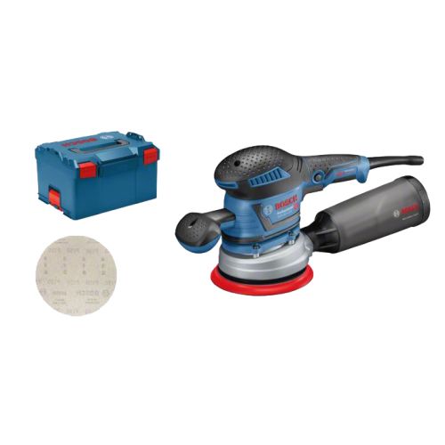 Ponceuse excentrique 400W GEX 40-150 en coffret L-BOXX - BOSCH - 060137B201