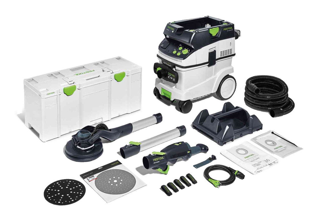 Ponceuse à bras 400W PLANEX LHS 2 225/CTM 36-Set en coffret SYSTAINER - FESTOOL - 576698