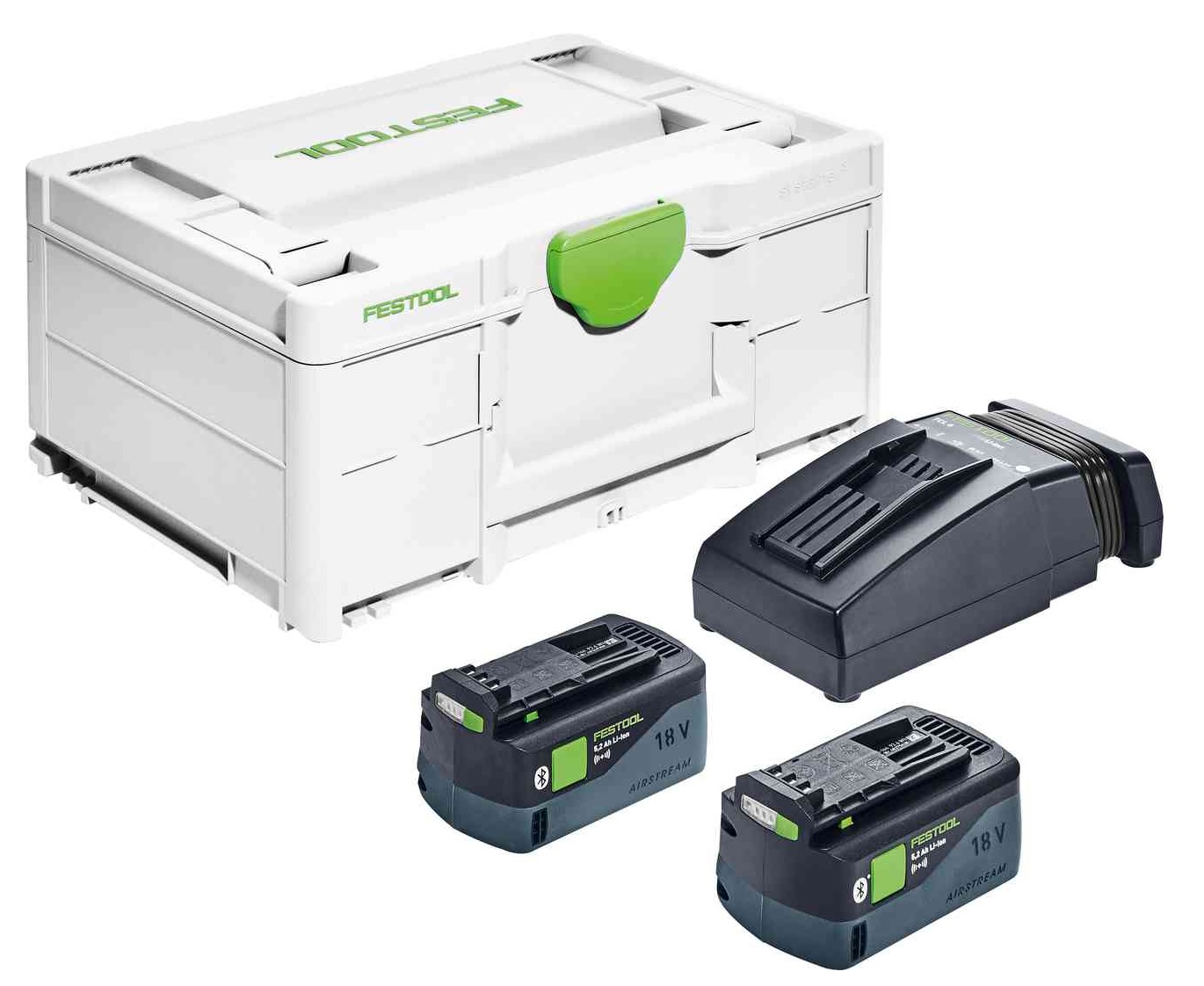 Set énergie SYS3 ENG 18V 2x5,2/TCL6 2x5,2Ah en coffret SYSTAINER 3 - FESTOOL - 576810