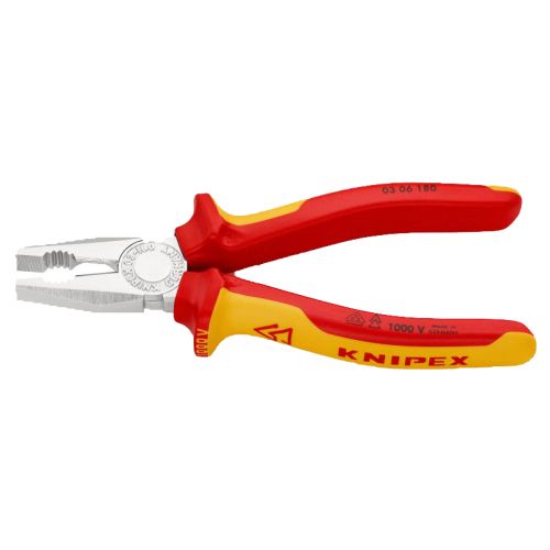 Pince universelle 1000V 180mm - KNIPEX - 03 06 180