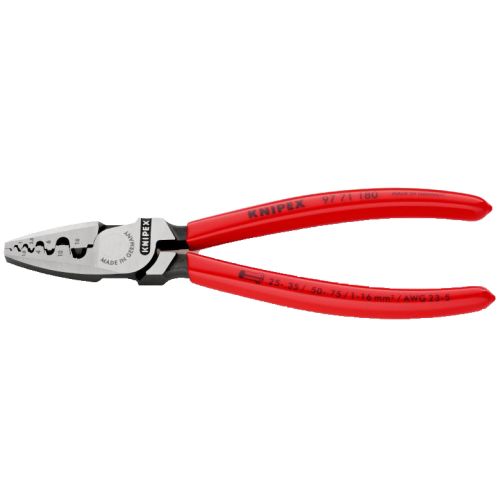 Pince à sertir pour embouts métalliques - KNIPEX - 97 71 180