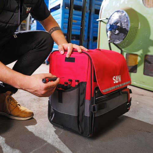 Valise à outils textile 33L avec Trolley - SAM OUTILLAGE - BAG-7NZ