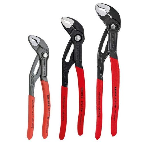 Jeu de 3 pinces multiprises COBRA® - KNIPEX - 00 20 09 V02