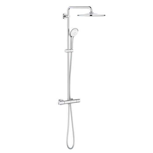 Colonne de douche EUPHORIA SYSTEM 310 avec mitigeur thermostatique - GROHE PROFESSIONAL - 26384002