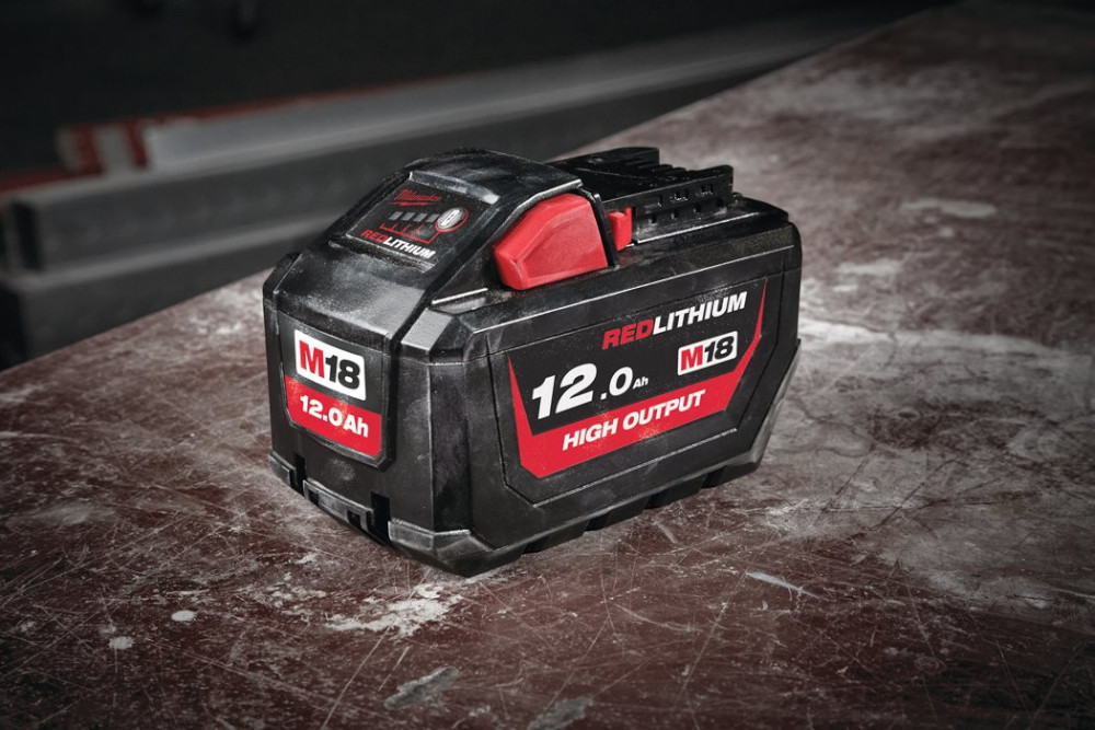 Batterie HIGH OUTPUT M18 HB12 18 V - 12 Ah - MILWAUKEE TOOL - 4932464260