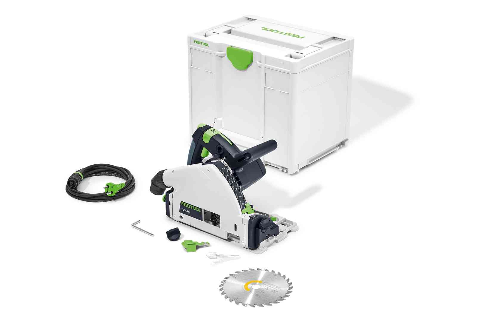 Scie plongeante TS55 F Q-Plus 1050 W en coffret SYSTAINER SYS 3 M 337 - FESTOOL - 576711