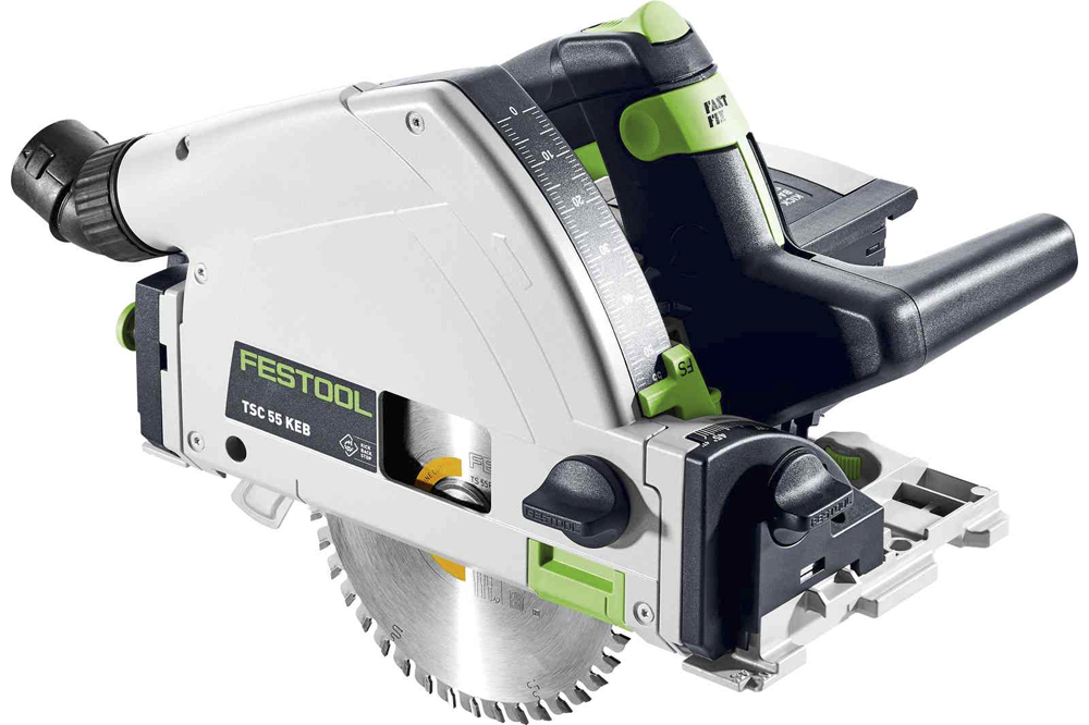 Scie plongeante 36V TSC 55 KEB-Basic (sans batterie ni chargeur) + SYSTAINER 3 - FESTOOL - 576712