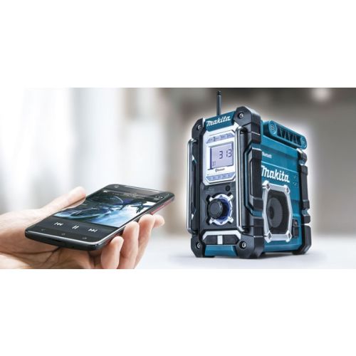 Radio de chantier 10,8 à 18V Bluetooth + Stat Ipod + USB - MAKITA - DMR108N