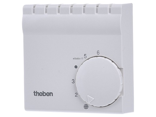 Thermostat mécanique 3 fils RAMSES 701blanc - THEBEN - 7010001