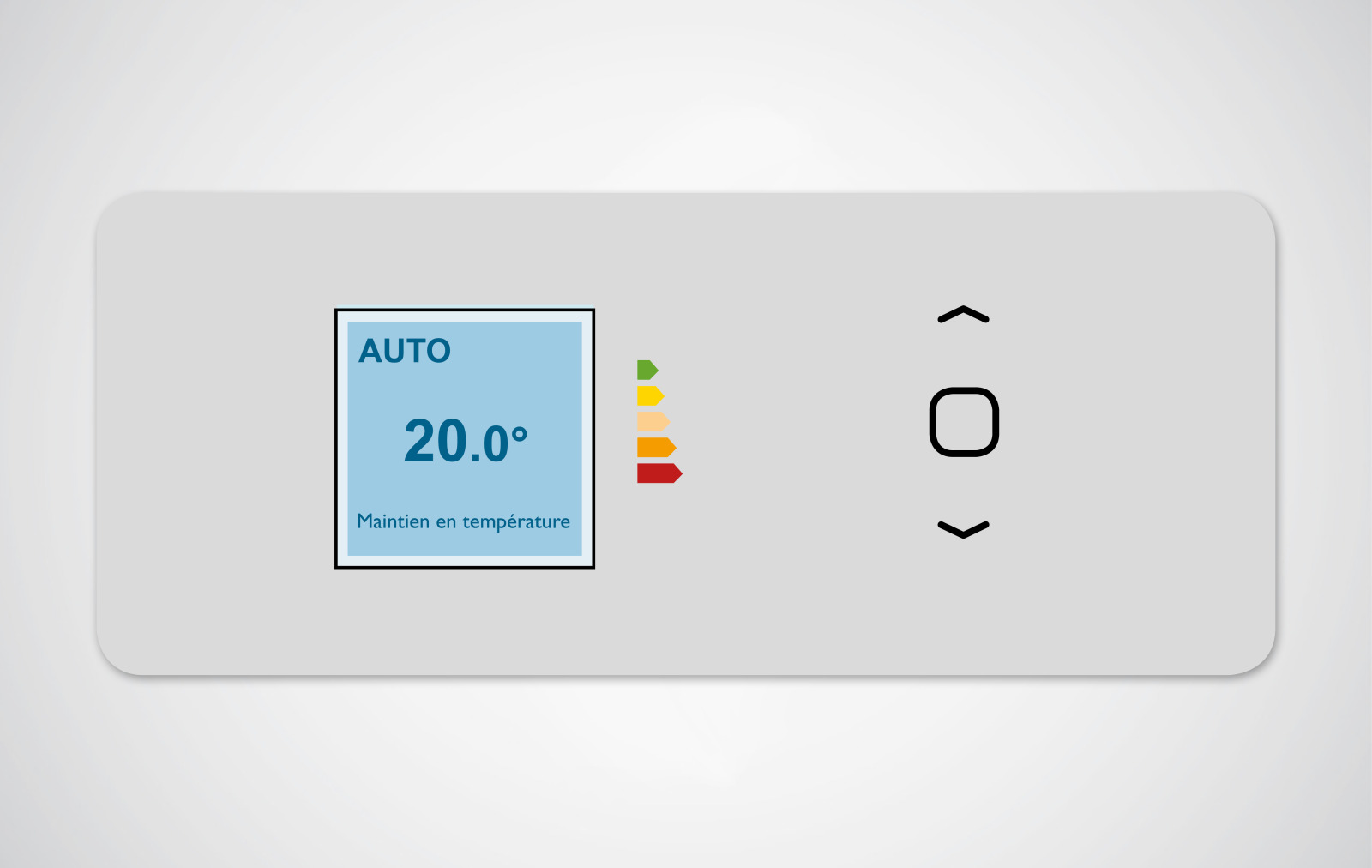 Radiateur électrique connecté AGILIA horizontal blanc 1000W - ATLANTIC - 503110