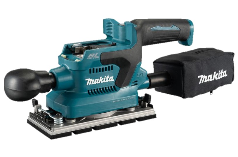 Ponceuse vibrante 18V LXT 93x185mm (sans batterie ni chargeur) en boite carton - MAKITA - DBO380Z