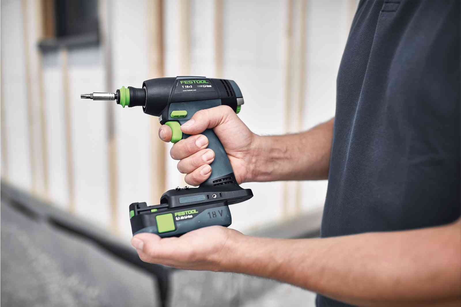 Pack de 2 outils 18V TID 18 HPC 4,0 I-Set T18 + 2 batteries 4Ah + chargeur + coffret SYSTAINER - FESTOOL - 577244