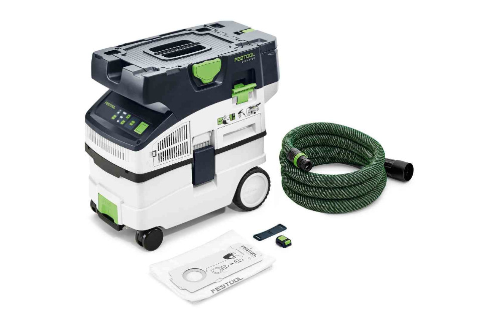 Aspirateur 2x18V CLEANTEC CTLC MIDI I-Basic (sans batterie ni chargeur) - FESTOOL - 577066