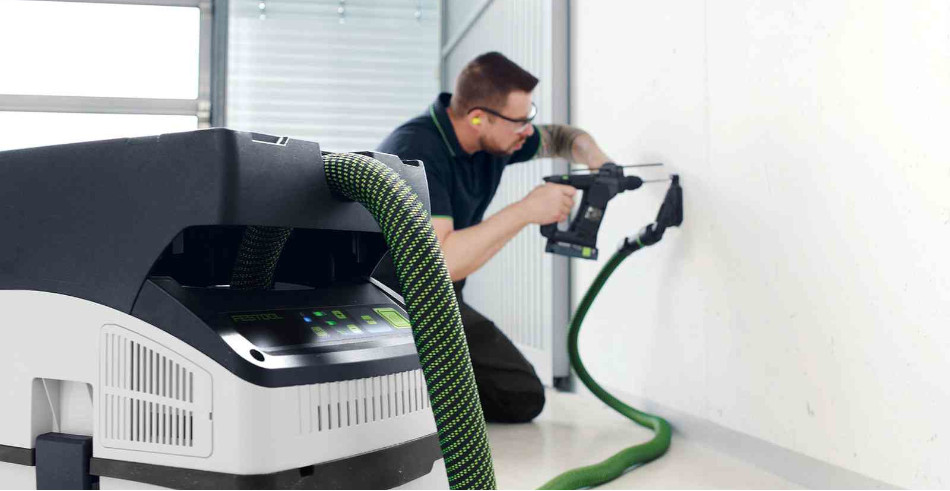 Aspirateur 2x18V CLEANTEC CTLC MIDI I-Basic (sans batterie ni chargeur) - FESTOOL - 577066