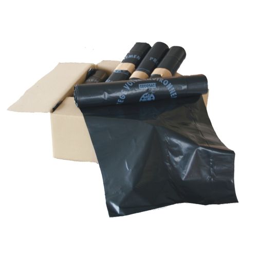100 sacs poubelle noirs 160l PEBD standard - SAC160150