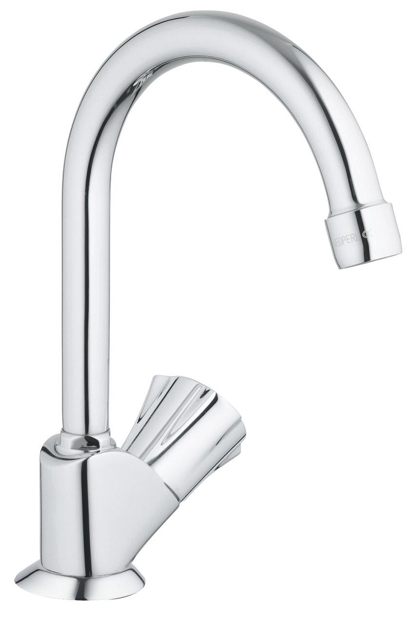 Robinet de lavabo COSTA L monofluide 1/2'' bec mobile - GROHE - 20393001