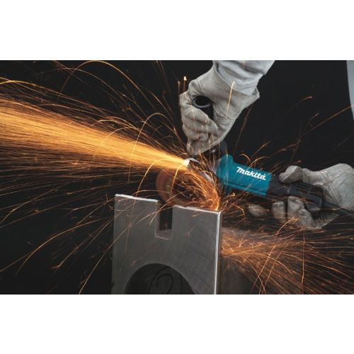 Meuleuse d'angle 125mm 840W en coffret métal - MAKITA - 9558PBGYK