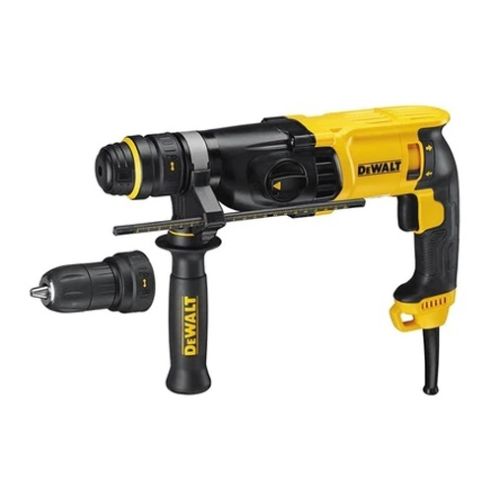 Perforateur burineur SDS Plus 800W 3 modes 26 mm en coffret standard - DEWALT - D25134K-QS