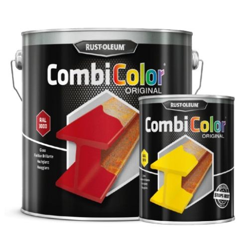 Primaire et finition antirouille CombiColor Original gris argent RAL 7001 pot 750ml - RUST-OLEUM - 7382.0.75