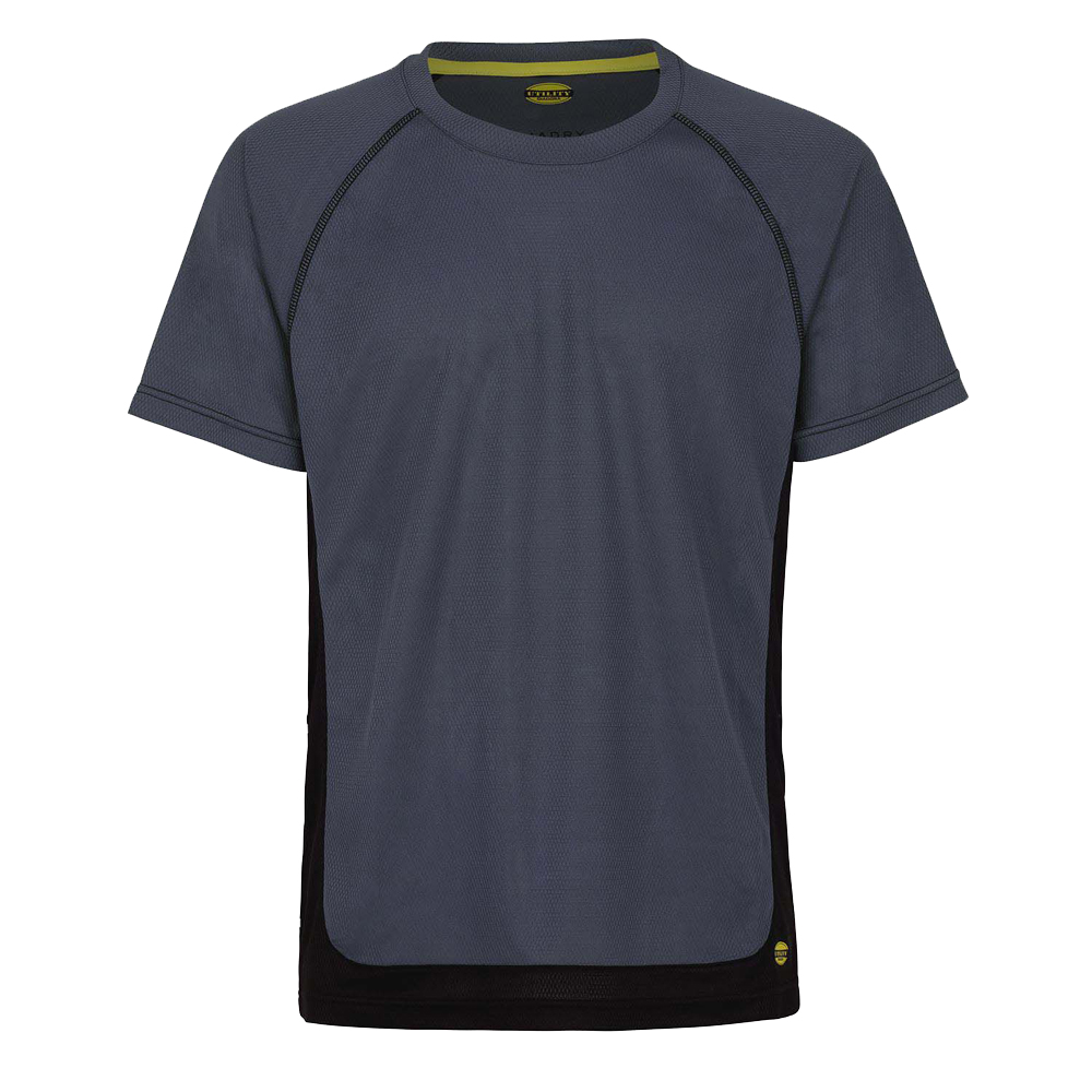 Tee-shirt de travail TRAIL SS à manches courtes gris acier TL - DIADORA SPA - 702.170695