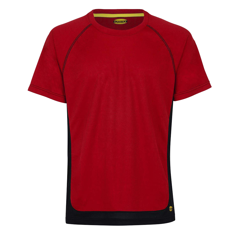 Tee-shirt de travail TRAIL SS à manches courtes rouge T2XL - DIADORA SPA - 702.170695