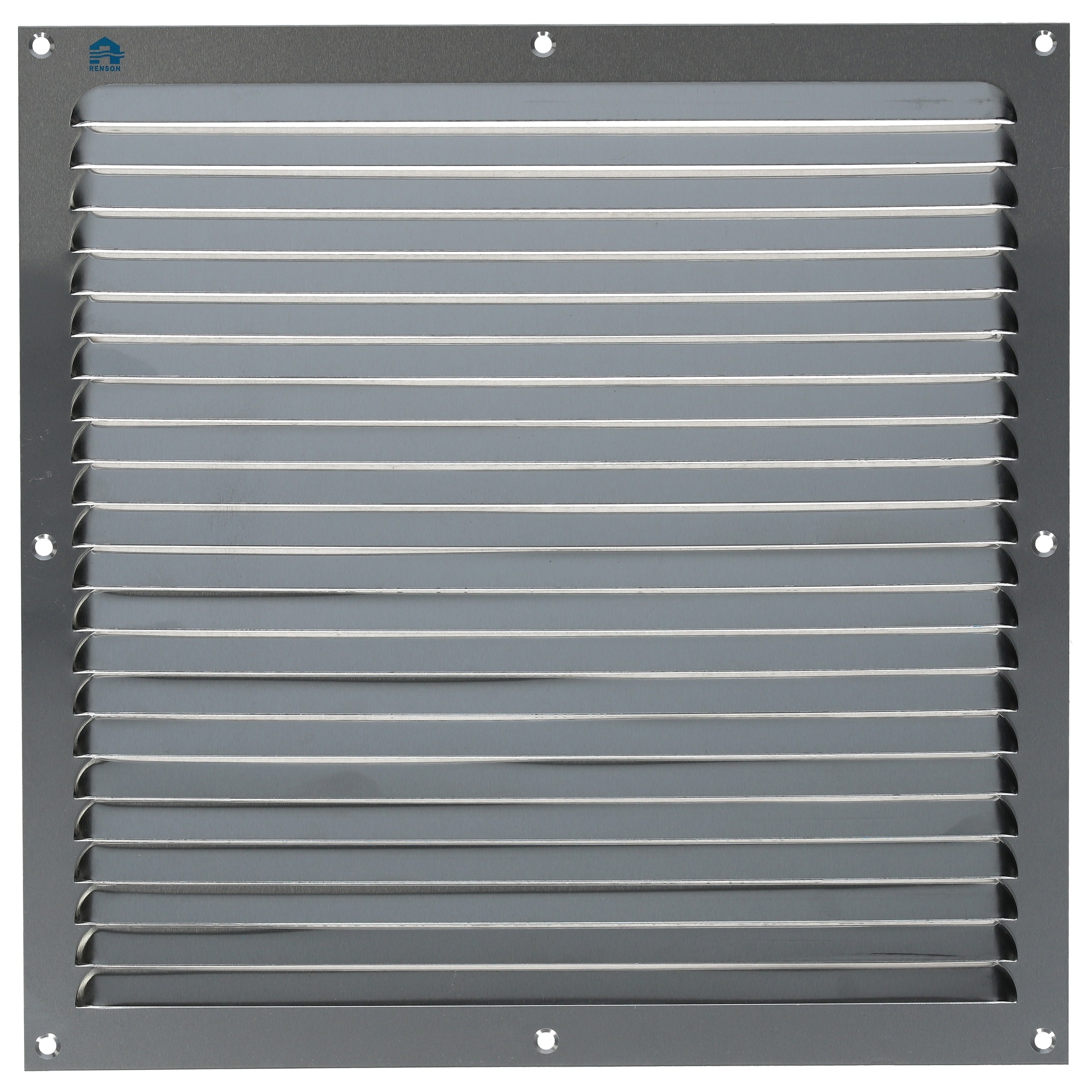 Grille à persienne 436 300x300mm époxy blanc NR RAL 9010 - RENSON - 43003006